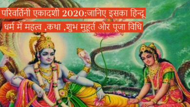 Photo of Parivartini Ekadashi 2020:जानिए इसका हिन्दू धर्म में महत्व ,कथा ,शुभ मुहूर्त और पूजा विधि